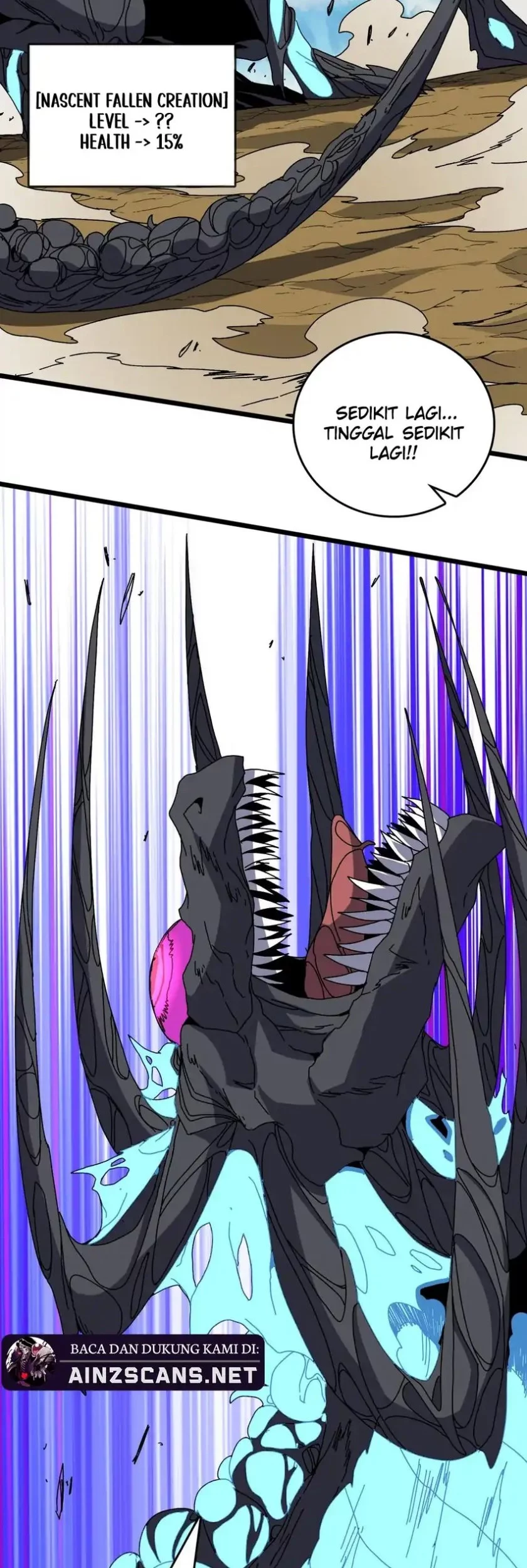 I Become Invincible Black Dragon Boss At The Start Chapter 82 Gambar 27