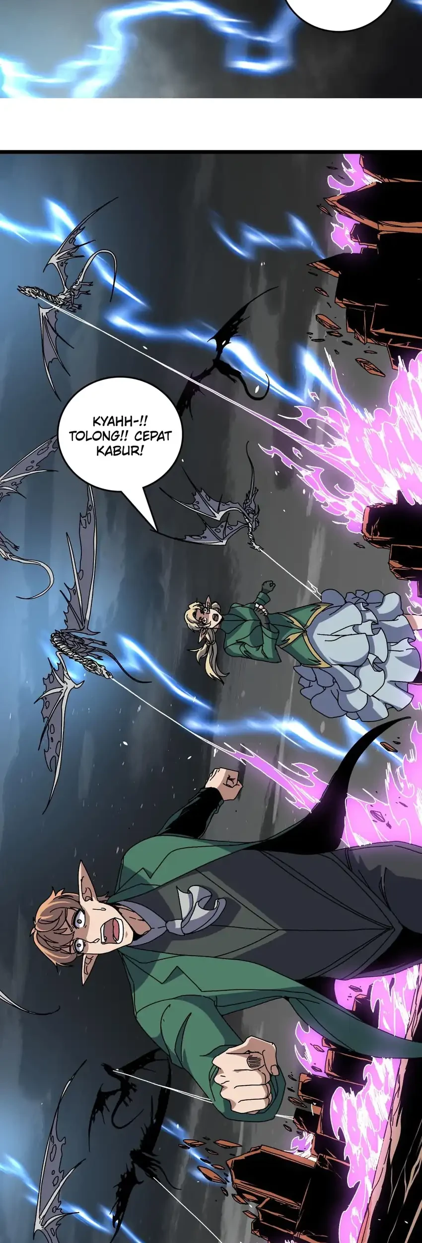 I Become Invincible Black Dragon Boss At The Start Chapter 83 Gambar 7