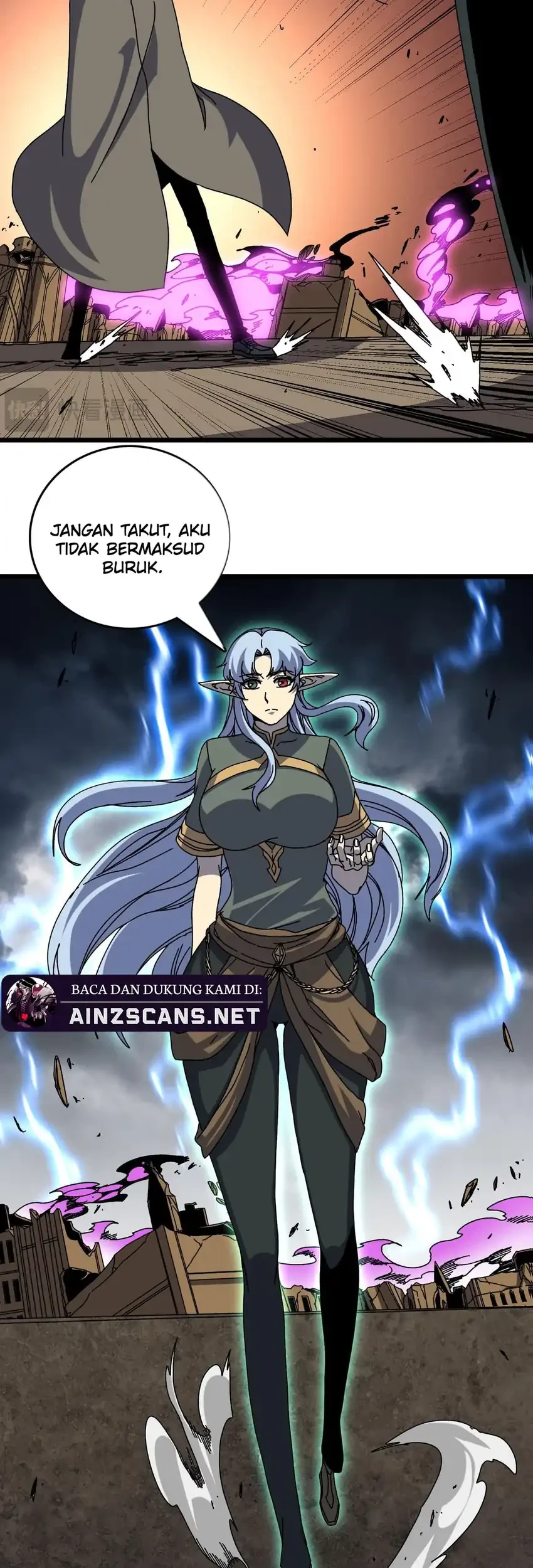 I Become Invincible Black Dragon Boss At The Start Chapter 83 Gambar 12