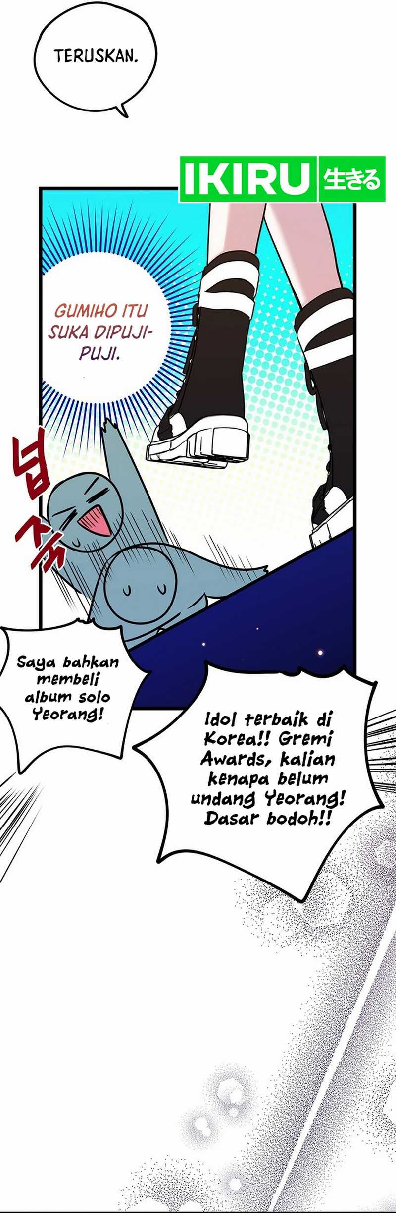 I Debuted as an Exorcist Instead of an Idol Chapter 36 Gambar 54