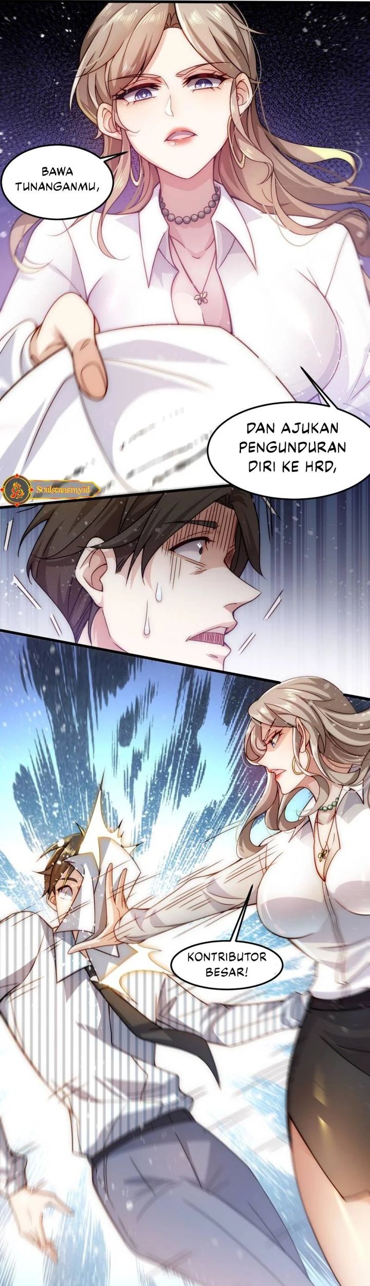 I Defeat Countless Tycoons With My Title System Chapter 1 Gambar 38