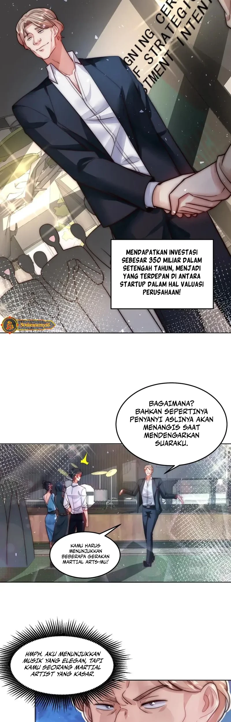 I Defeat Countless Tycoons With My Title System Chapter 50 Gambar 12