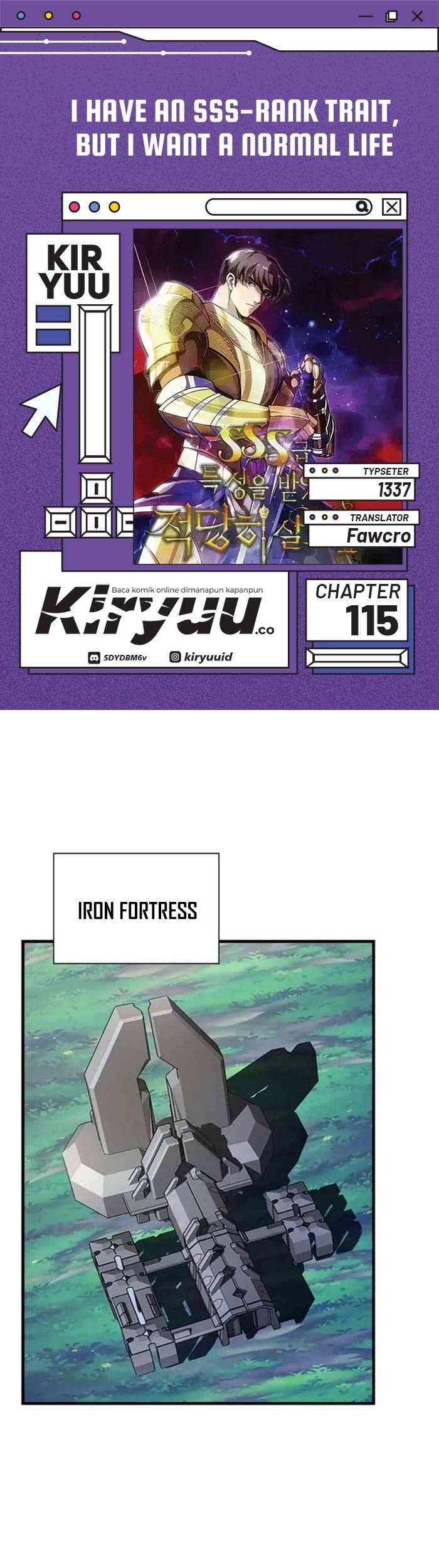 Komik I have an SSS-rank Trait, but I want a Normal Life Chapter 115 gambar nomor 1