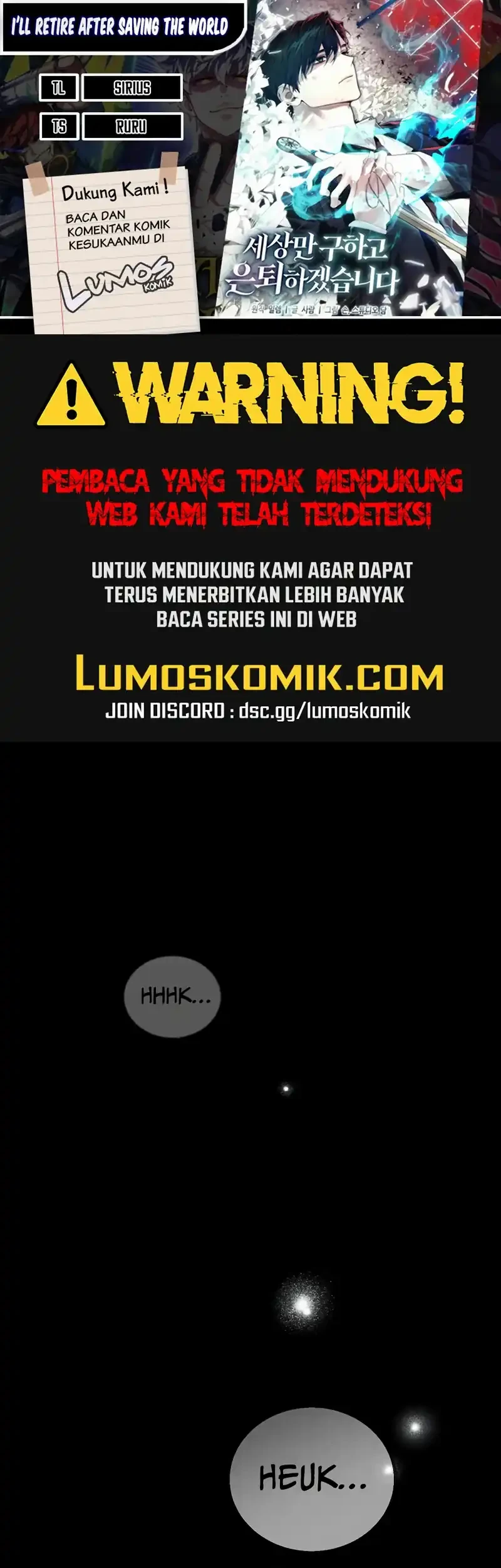 Komik I’ll Retire After Saving the World Chapter 76 gambar nomor 1