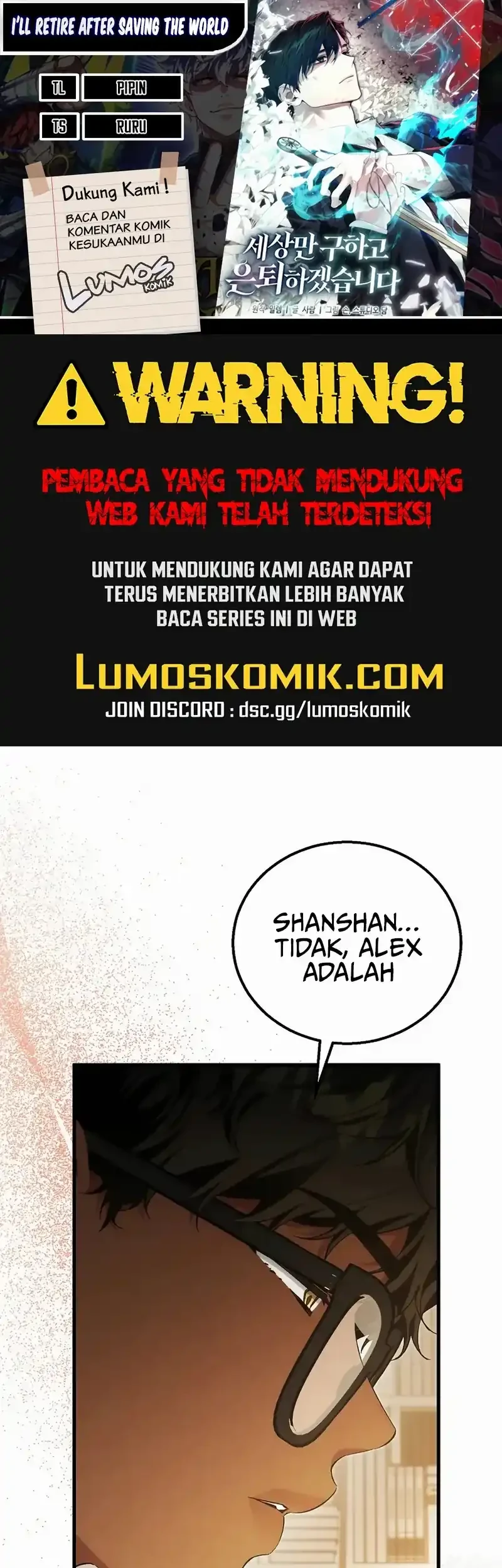 Komik I’ll Retire After Saving the World Chapter 78 gambar nomor 1