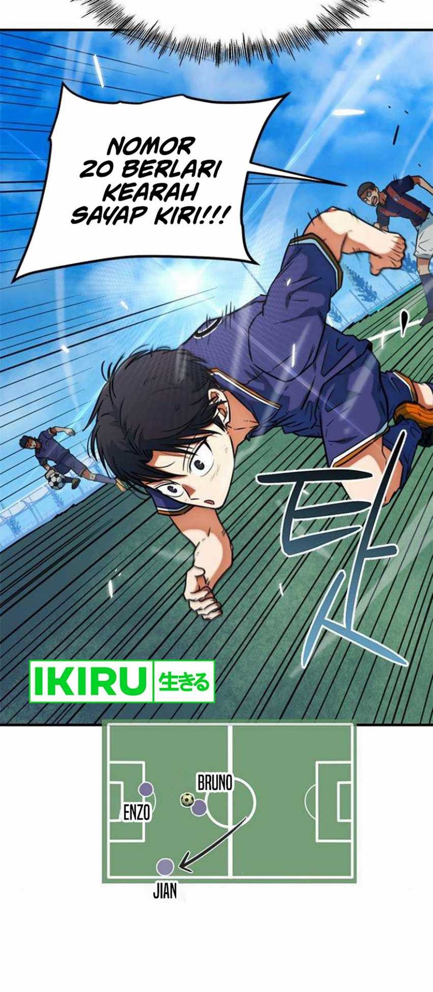 I’m Being Misunderstood as a Soccer Genius Chapter 19 Gambar 41