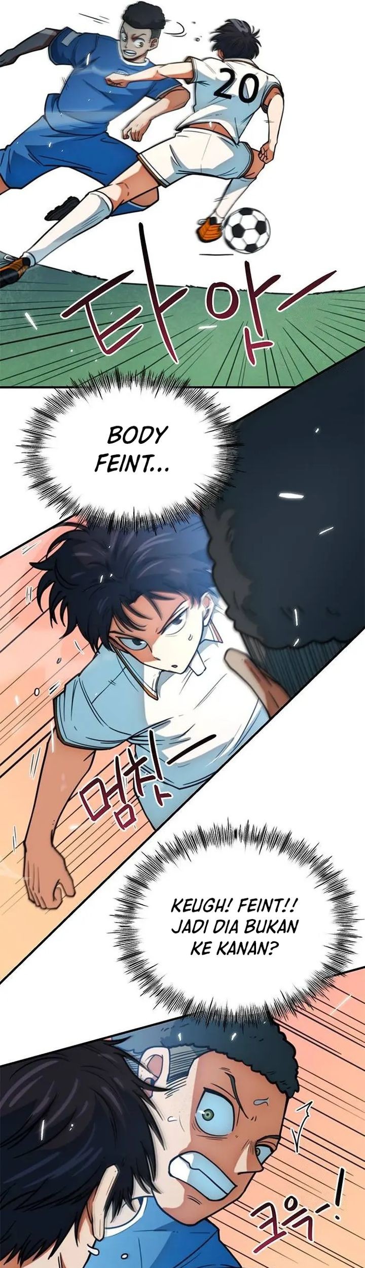 I’m Being Misunderstood as a Soccer Genius Chapter 13 Gambar 53