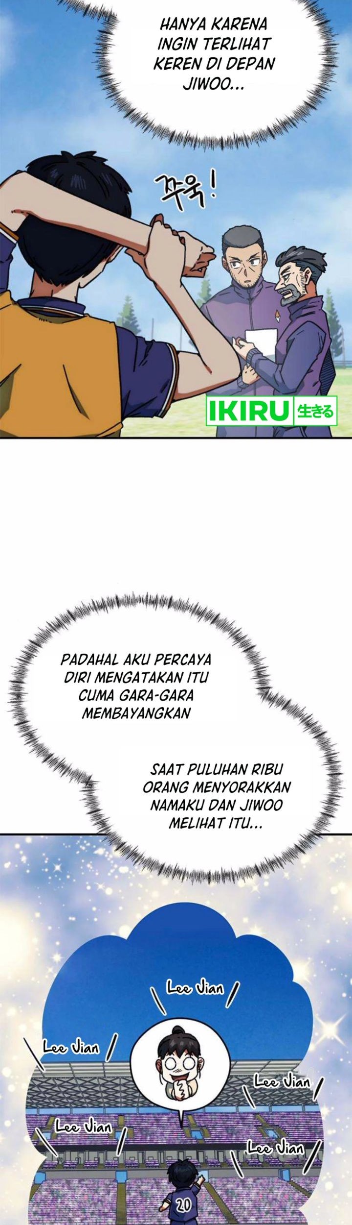 I’m Being Misunderstood as a Soccer Genius Chapter 26 Gambar 16