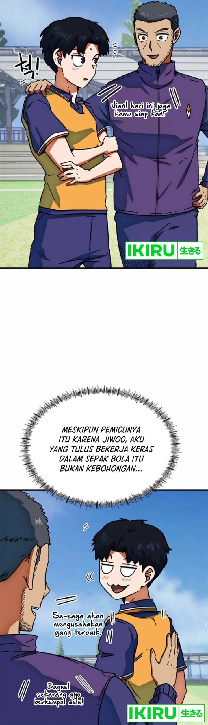 I’m Being Misunderstood as a Soccer Genius Chapter 26 Gambar 18