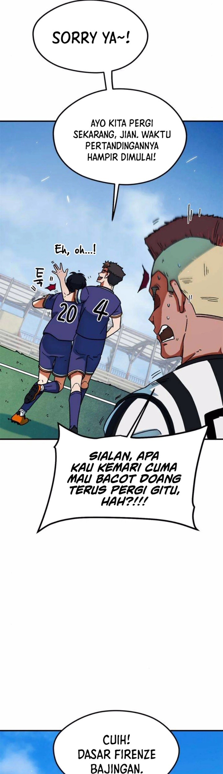 I’m Being Misunderstood as a Soccer Genius Chapter 21 Gambar 32