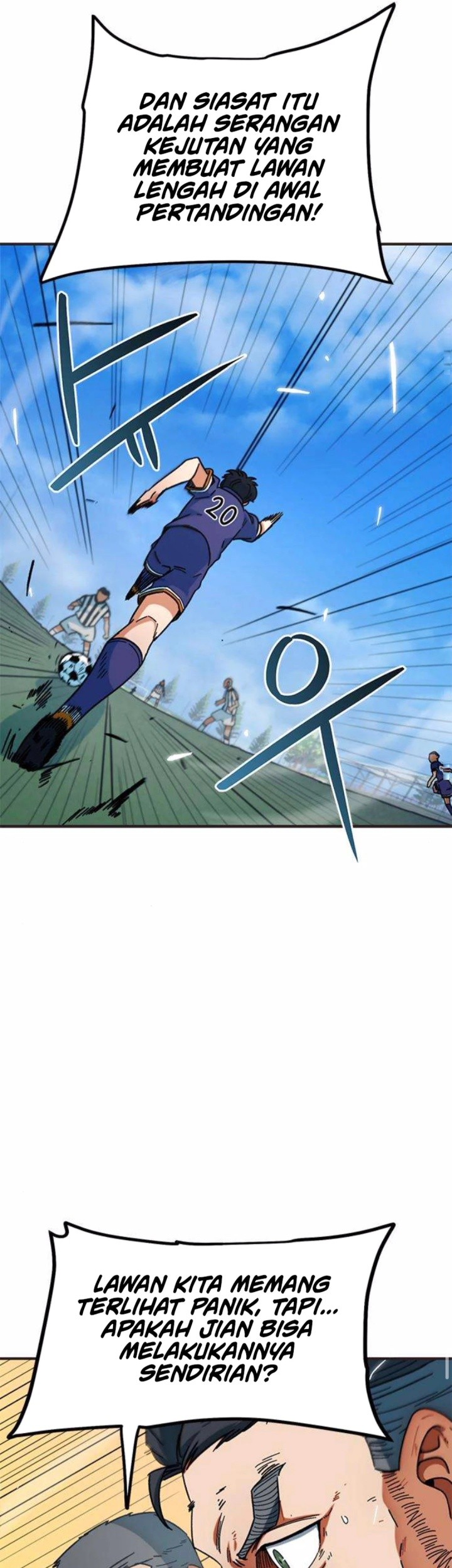 I’m Being Misunderstood as a Soccer Genius Chapter 21 Gambar 51