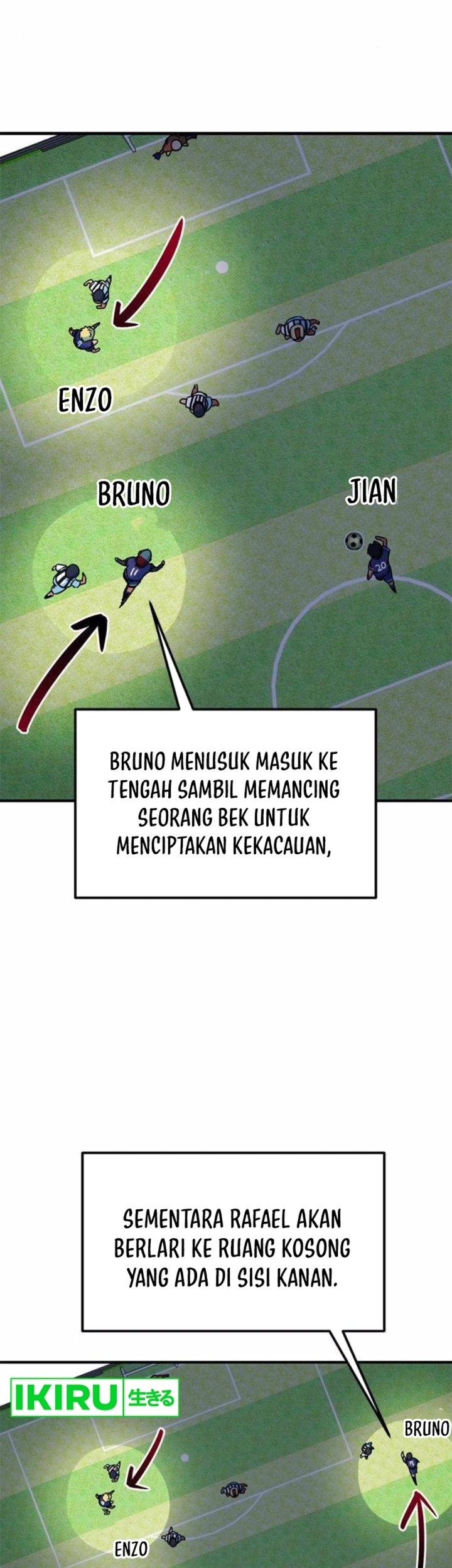I’m Being Misunderstood as a Soccer Genius Chapter 21 Gambar 63