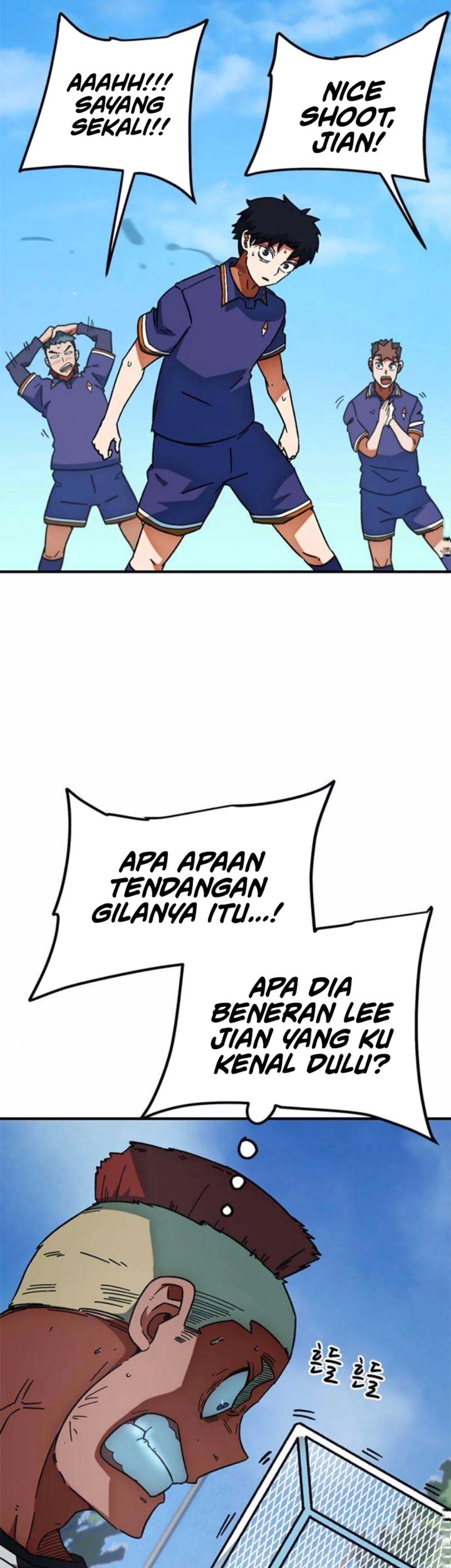 I’m Being Misunderstood as a Soccer Genius Chapter 21 Gambar 73