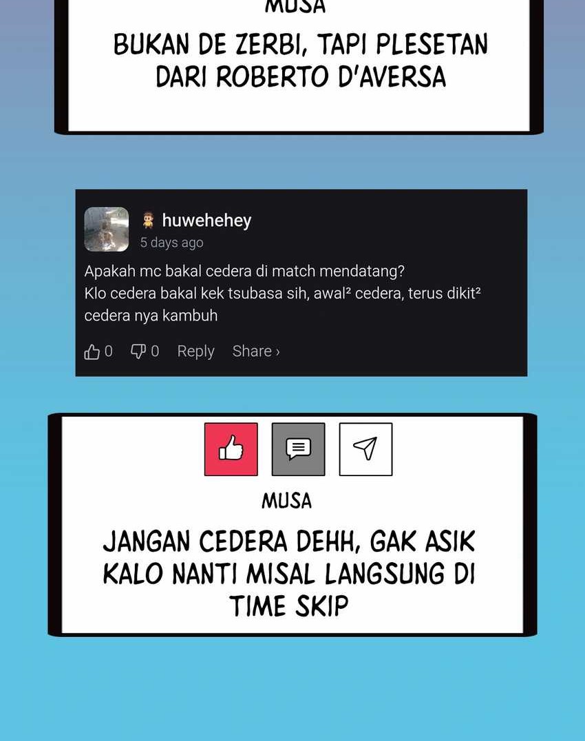 I’m Being Misunderstood as a Soccer Genius Chapter 34 Gambar 90