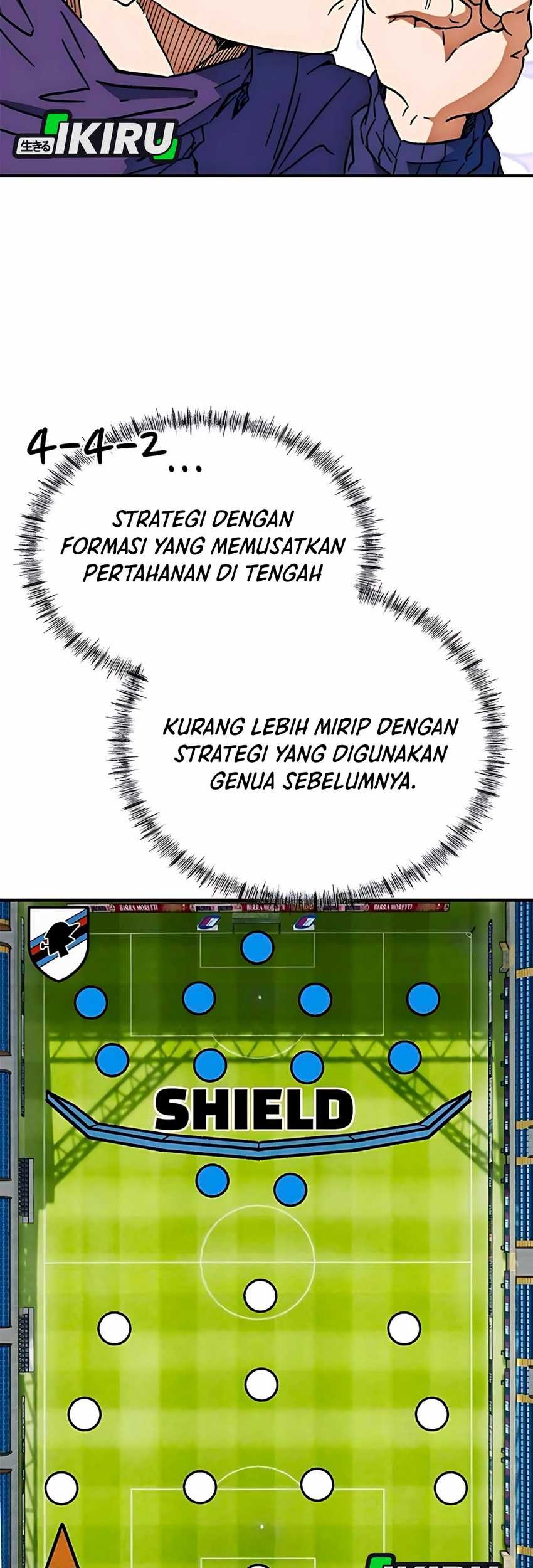 I’m Being Misunderstood as a Soccer Genius Chapter 34 Gambar 17