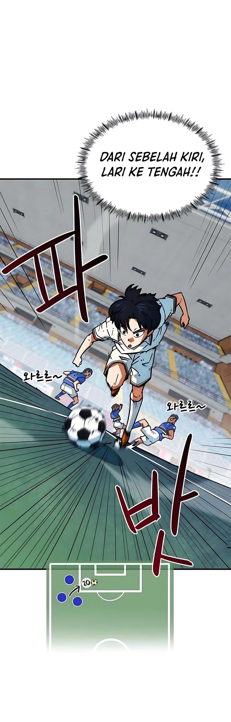 I’m Being Misunderstood as a Soccer Genius Chapter 35 Gambar 28