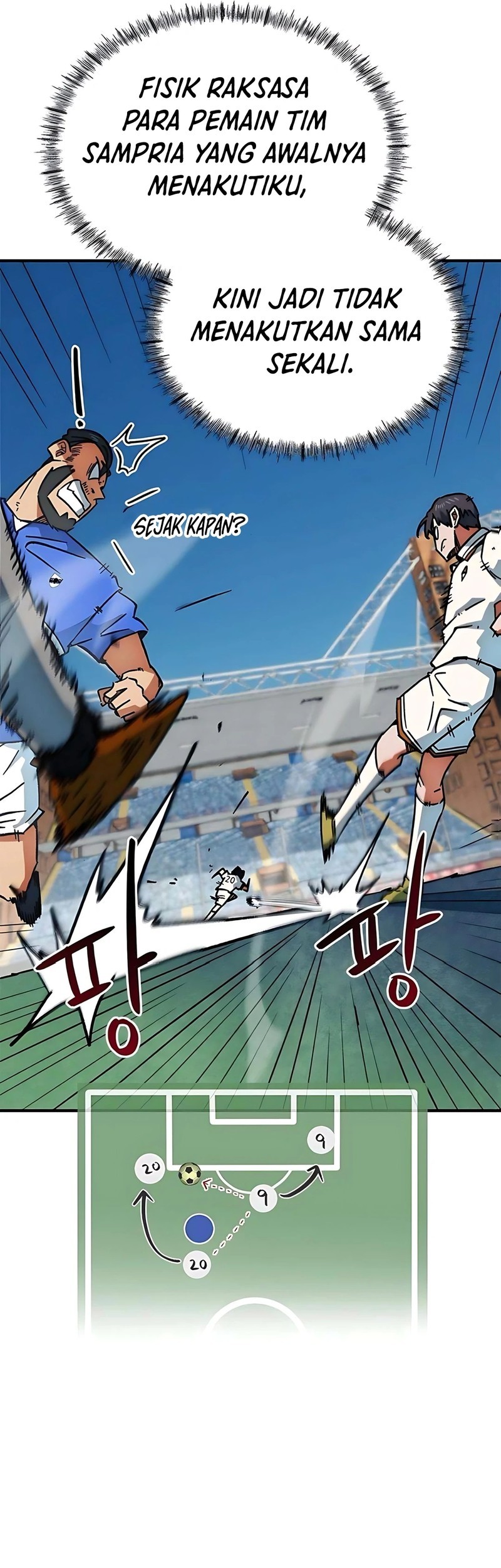 I’m Being Misunderstood as a Soccer Genius Chapter 35 Gambar 47