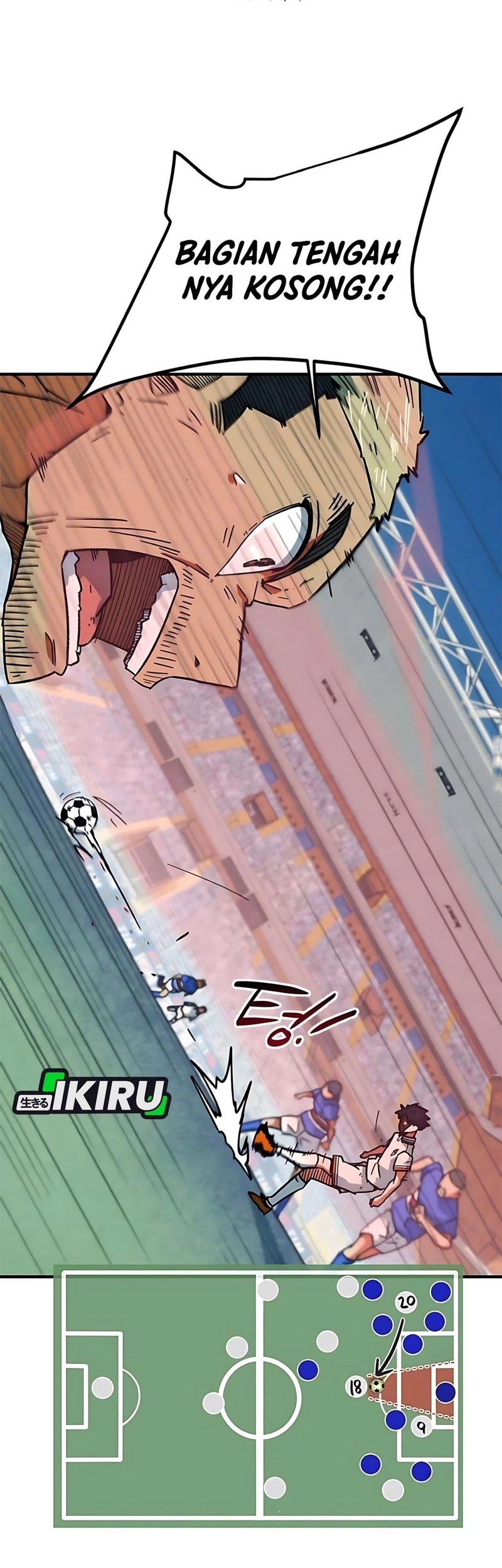 I’m Being Misunderstood as a Soccer Genius Chapter 35 Gambar 51