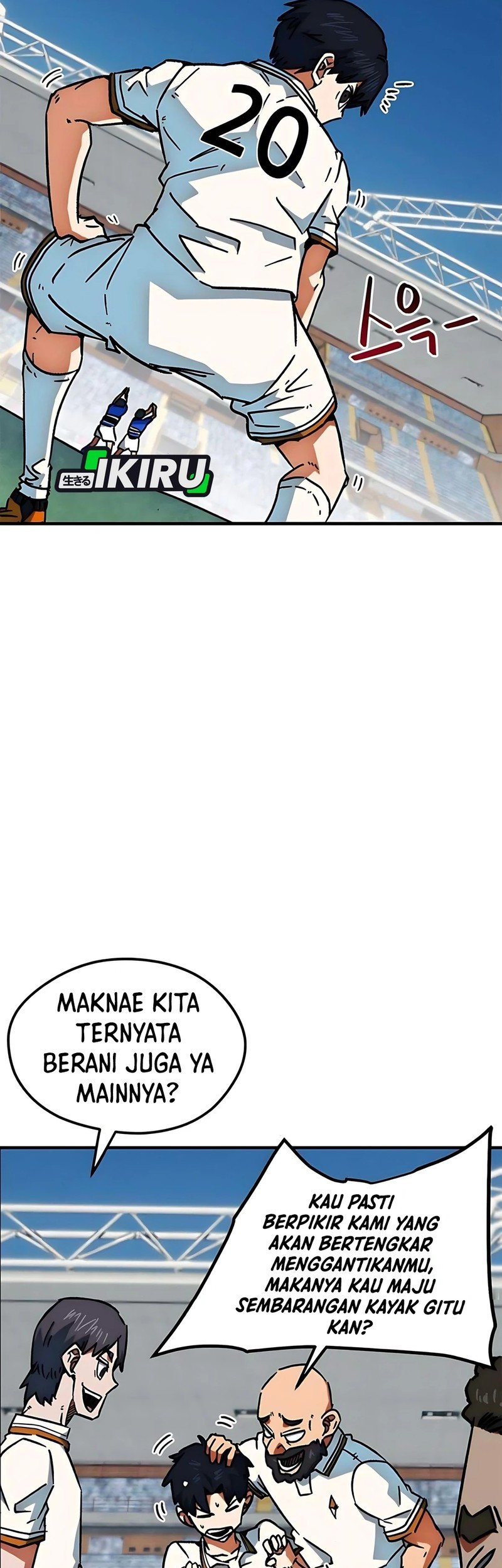 I’m Being Misunderstood as a Soccer Genius Chapter 35 Gambar 59