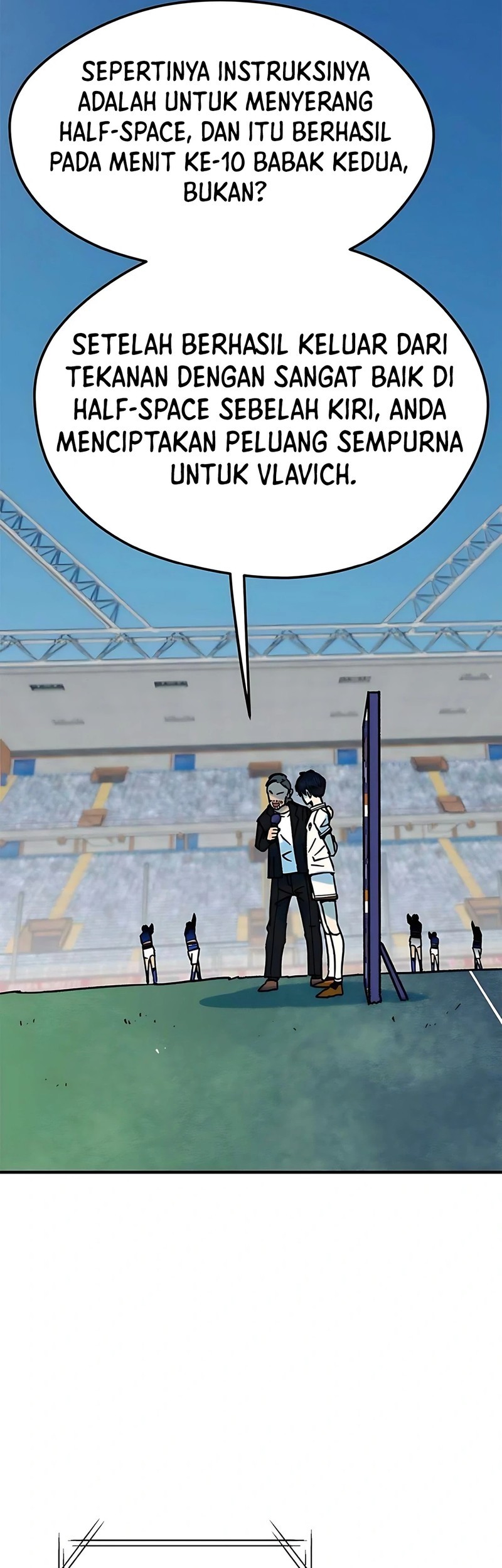 I’m Being Misunderstood as a Soccer Genius Chapter 35 Gambar 71