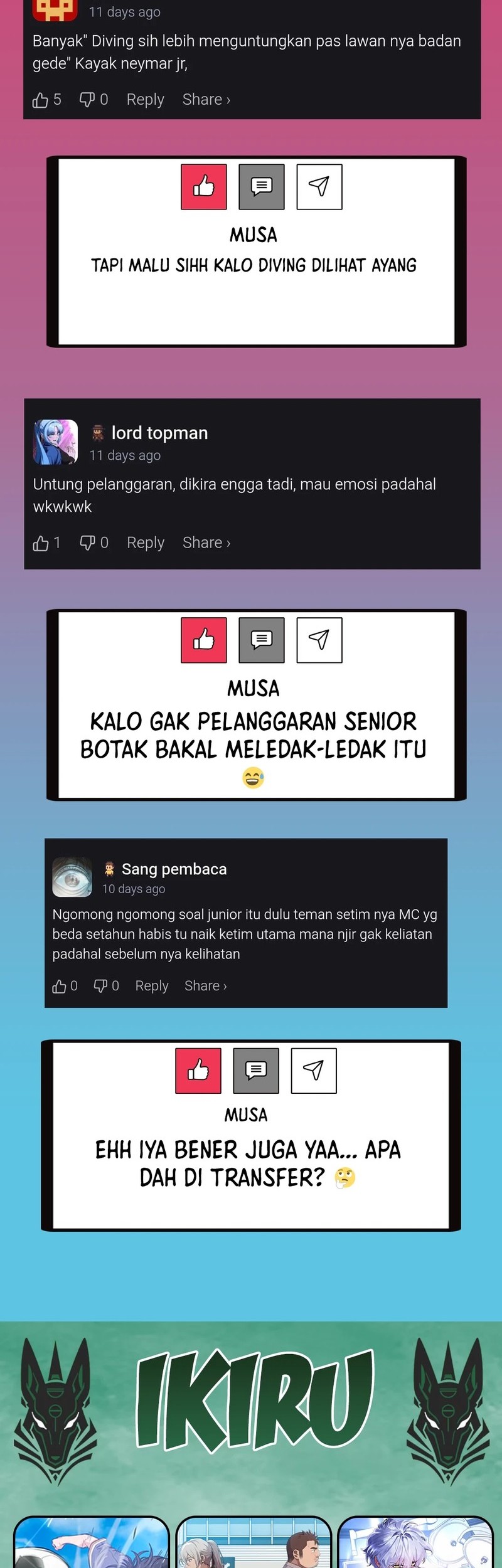 I’m Being Misunderstood as a Soccer Genius Chapter 35 Gambar 87