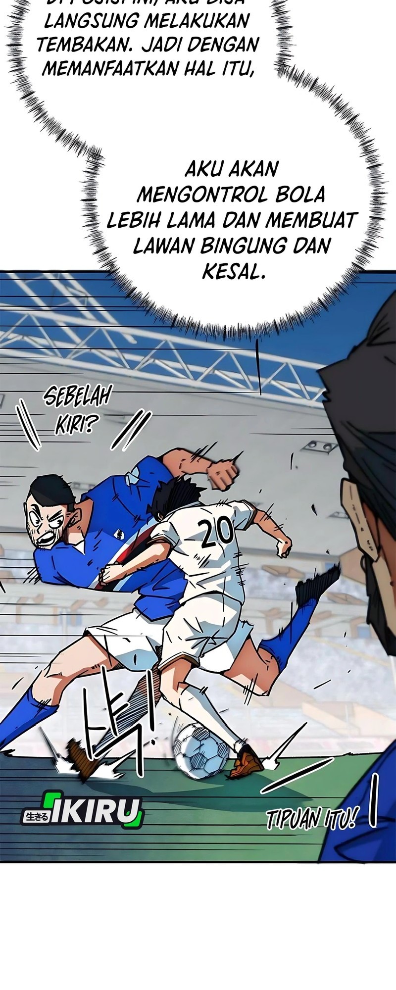 I’m Being Misunderstood as a Soccer Genius Chapter 35 Gambar 23