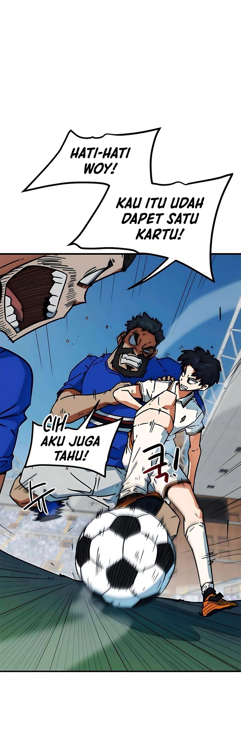 I’m Being Misunderstood as a Soccer Genius Chapter 35 Gambar 24