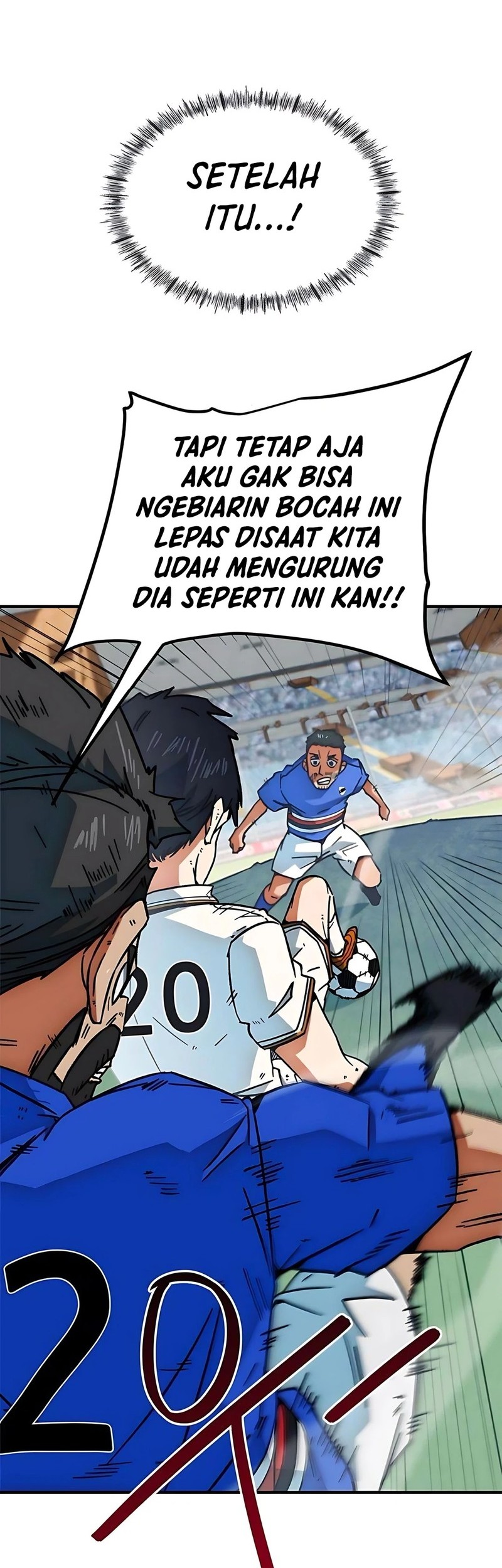 I’m Being Misunderstood as a Soccer Genius Chapter 35 Gambar 25