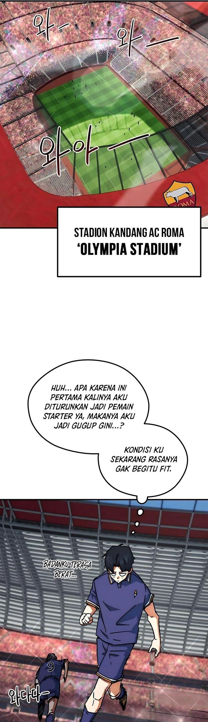 I’m Being Misunderstood as a Soccer Genius Chapter 36 Gambar 48