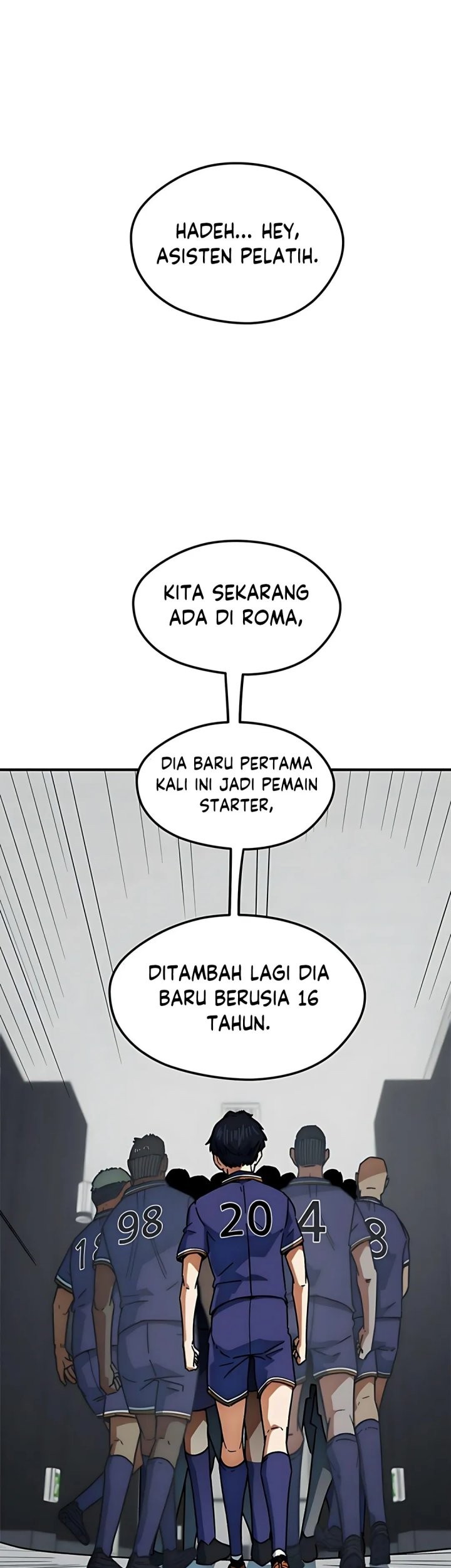 I’m Being Misunderstood as a Soccer Genius Chapter 37 Gambar 33