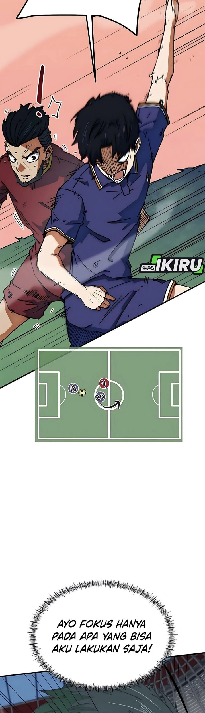 I’m Being Misunderstood as a Soccer Genius Chapter 37 Gambar 59