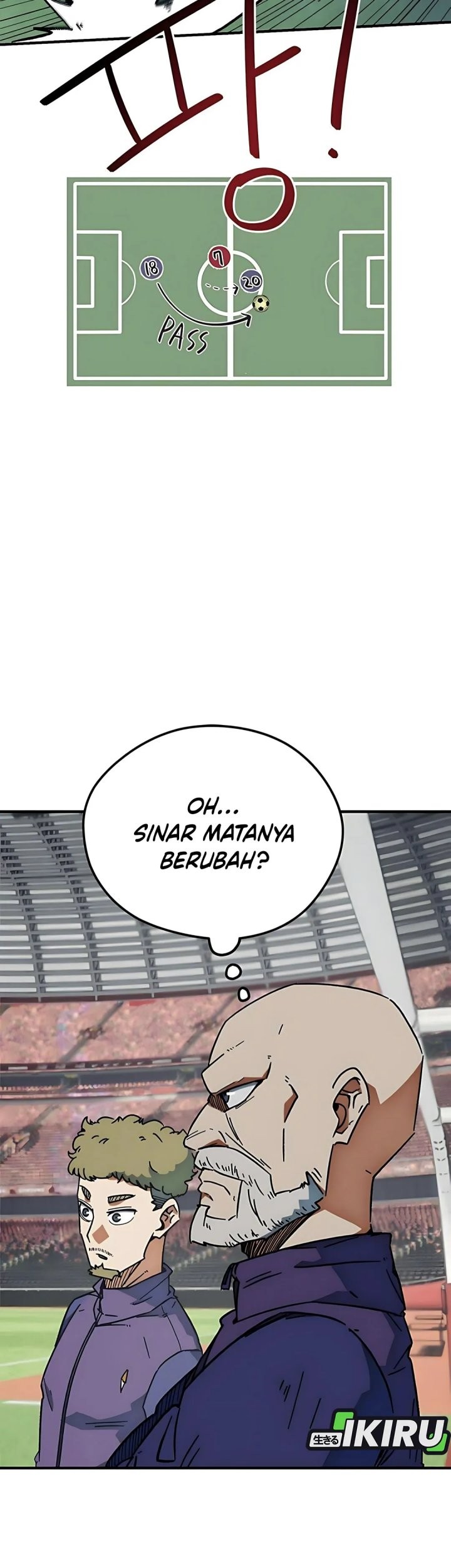 I’m Being Misunderstood as a Soccer Genius Chapter 37 Gambar 61