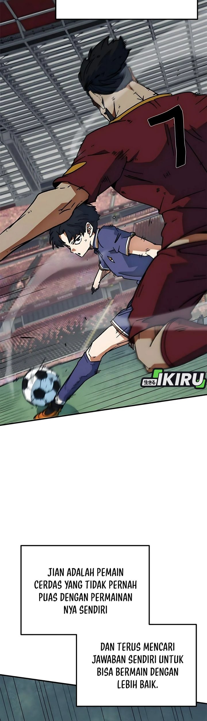 I’m Being Misunderstood as a Soccer Genius Chapter 37 Gambar 63