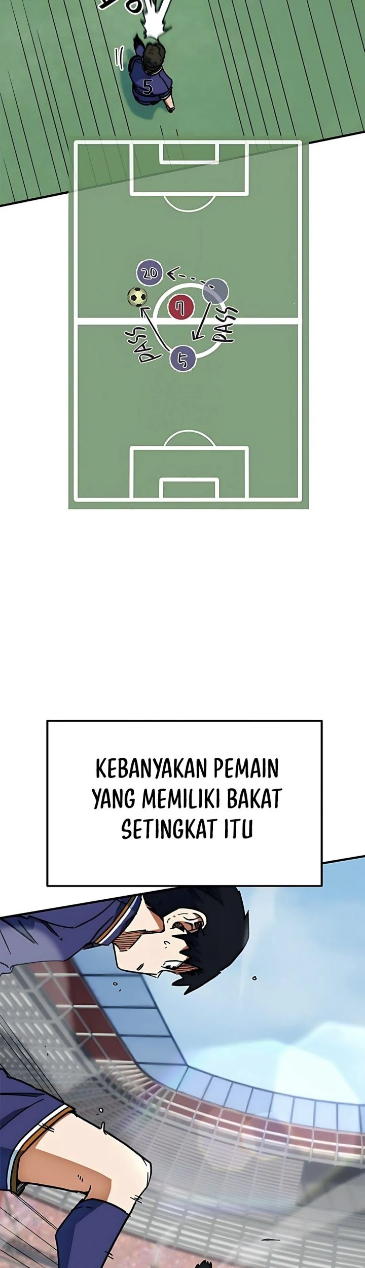 I’m Being Misunderstood as a Soccer Genius Chapter 37 Gambar 65