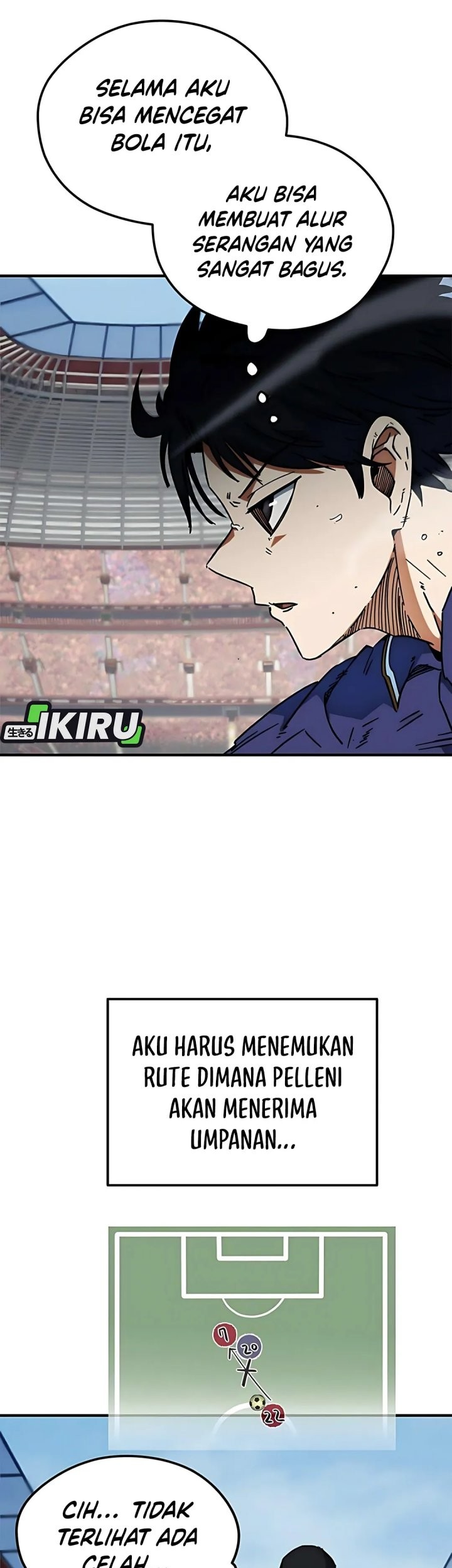 I’m Being Misunderstood as a Soccer Genius Chapter 37 Gambar 77