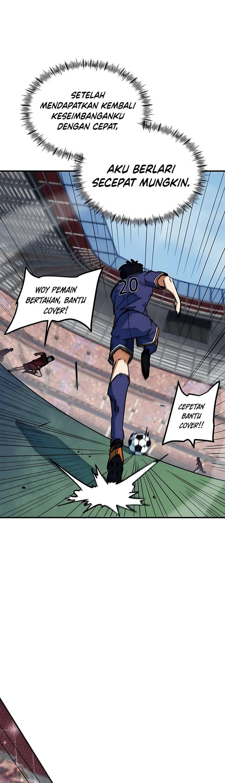 I’m Being Misunderstood as a Soccer Genius Chapter 37 Gambar 85