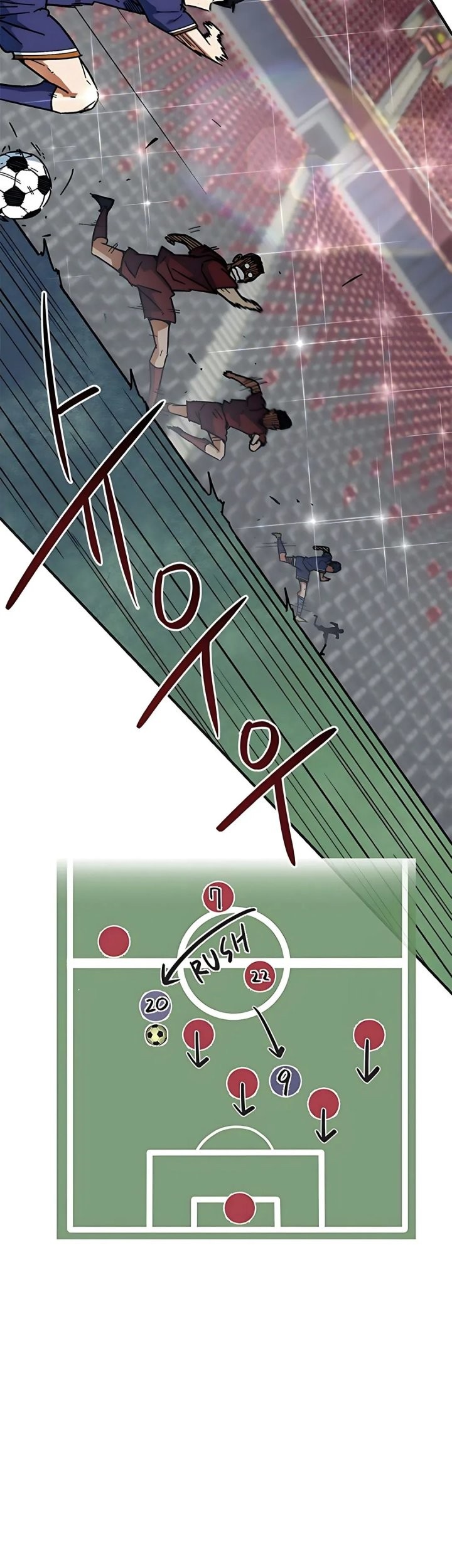 I’m Being Misunderstood as a Soccer Genius Chapter 37 Gambar 87