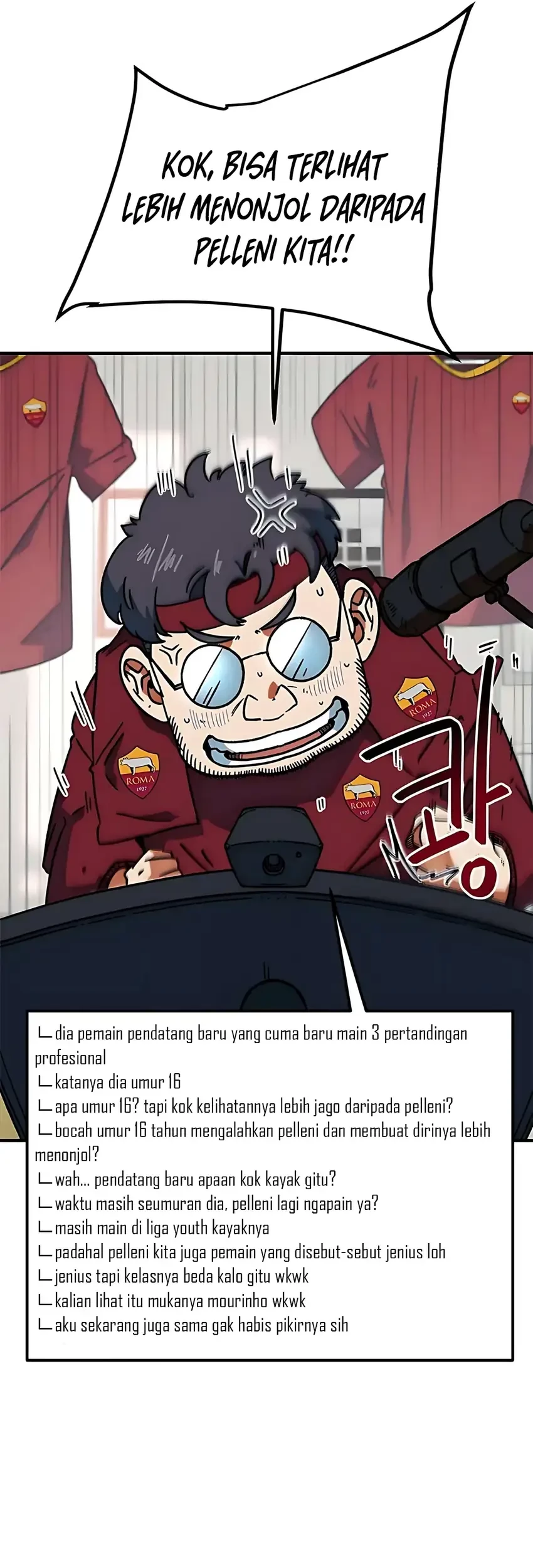 I’m Being Misunderstood as a Soccer Genius Chapter 38 Gambar 5