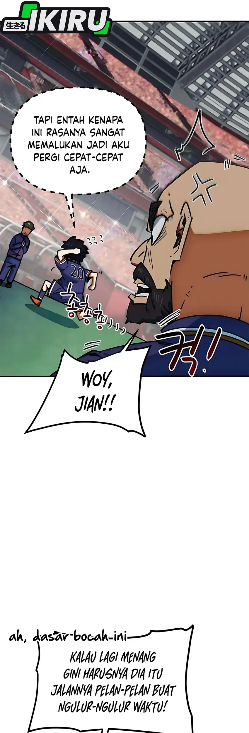 I’m Being Misunderstood as a Soccer Genius Chapter 38 Gambar 23