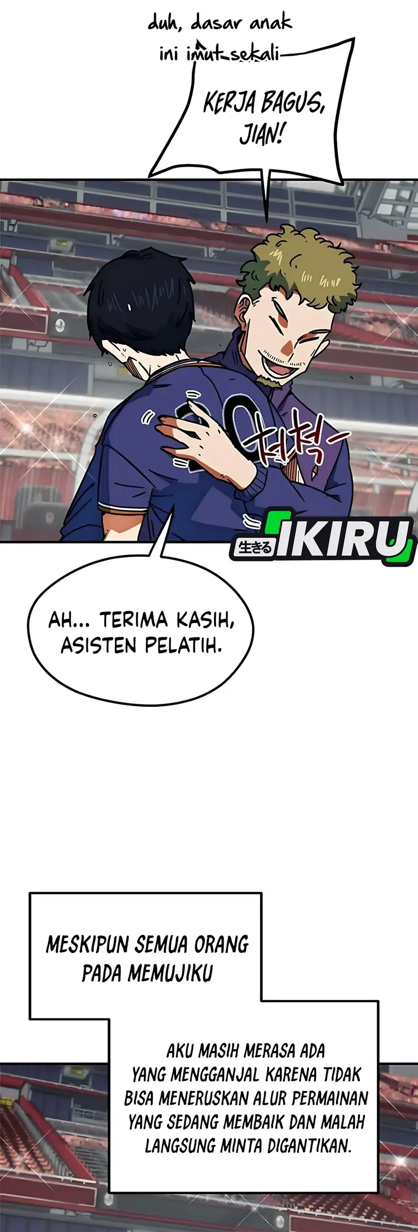 I’m Being Misunderstood as a Soccer Genius Chapter 38 Gambar 25