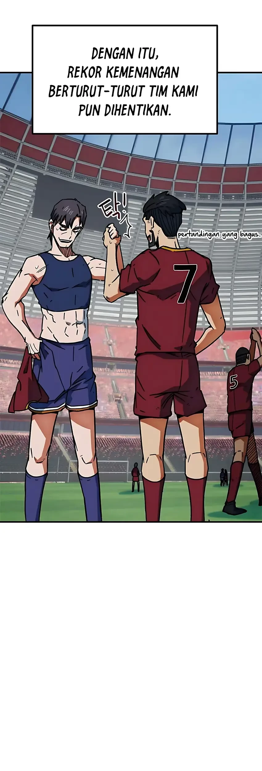 I’m Being Misunderstood as a Soccer Genius Chapter 38 Gambar 39