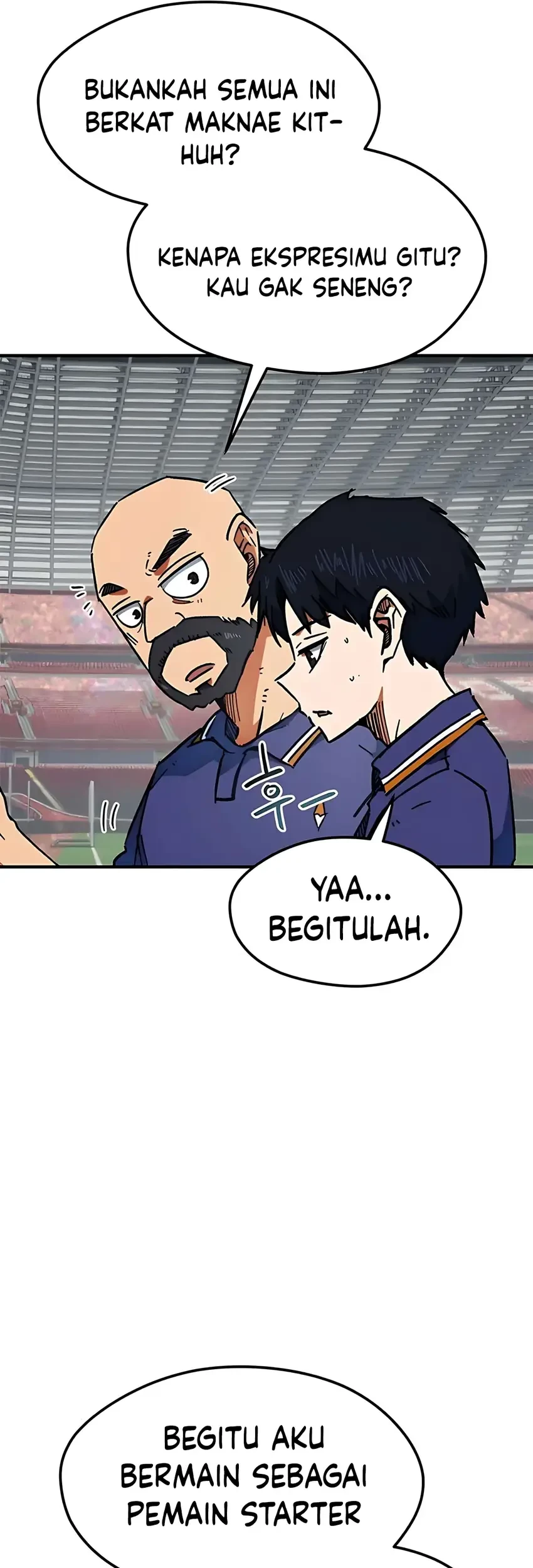I’m Being Misunderstood as a Soccer Genius Chapter 38 Gambar 43