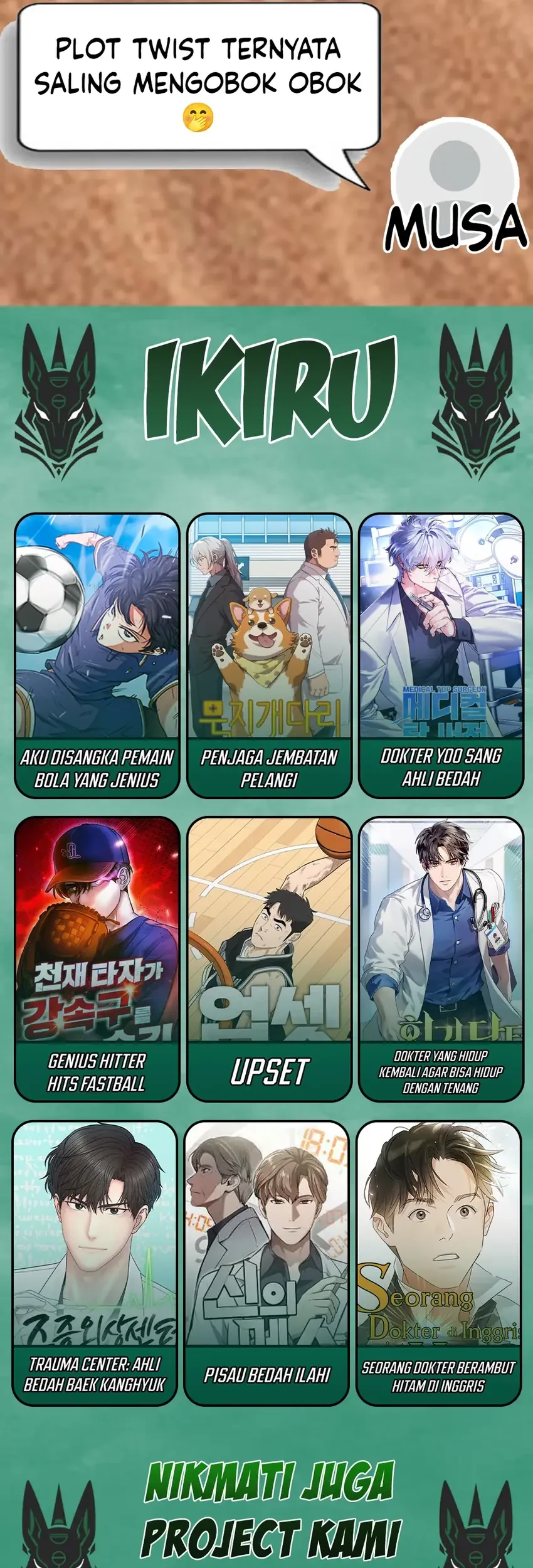 I’m Being Misunderstood as a Soccer Genius Chapter 38 Gambar 100