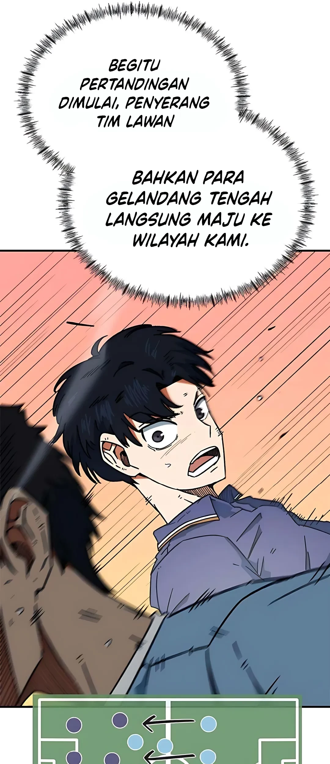 I’m Being Misunderstood as a Soccer Genius Chapter 39 Gambar 55