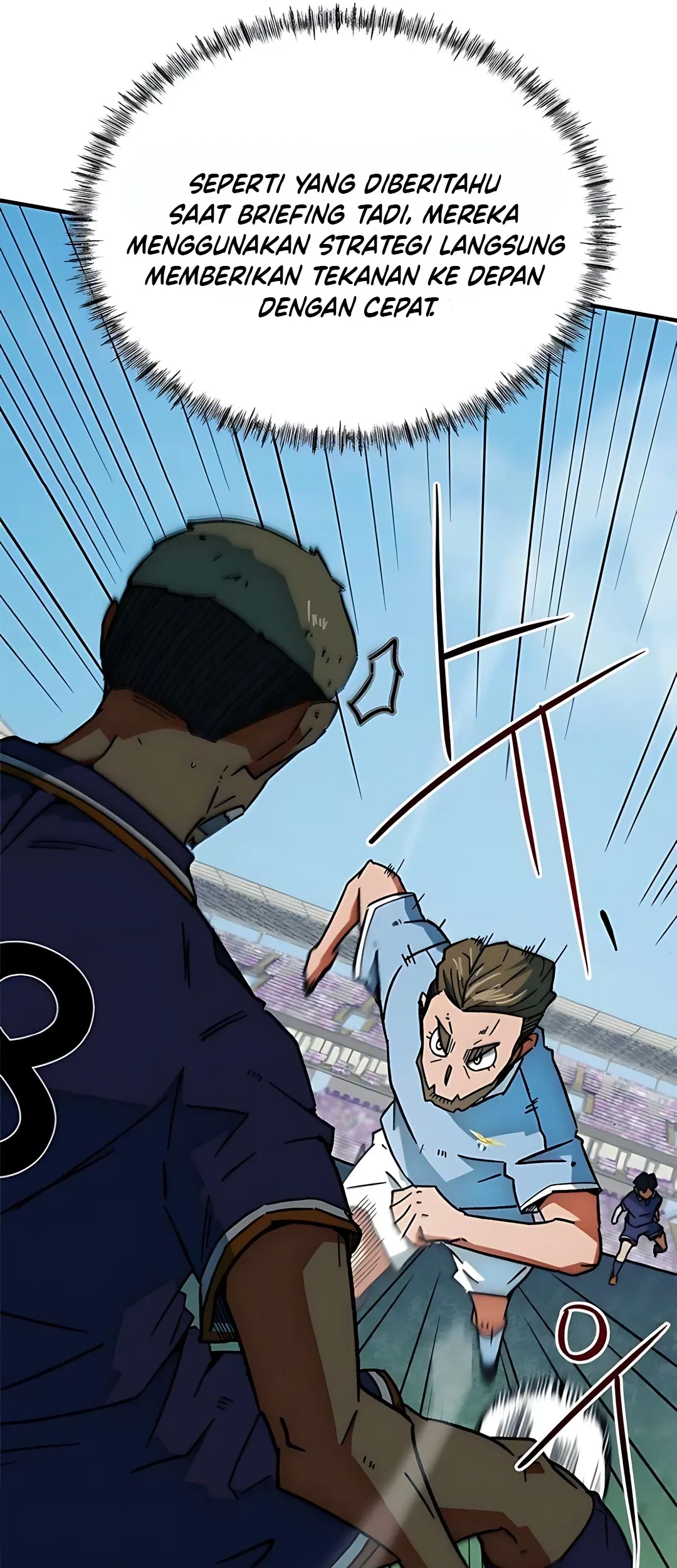 I’m Being Misunderstood as a Soccer Genius Chapter 39 Gambar 57