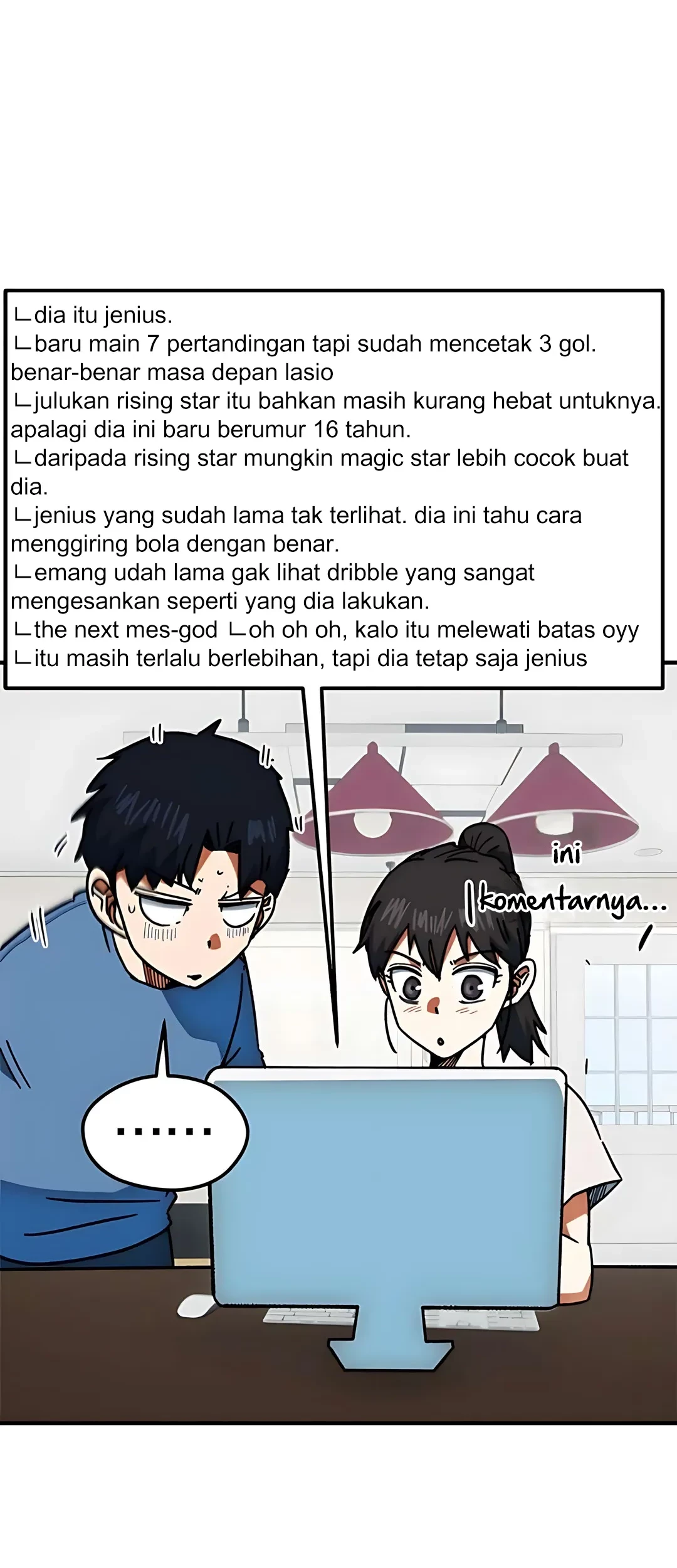 I’m Being Misunderstood as a Soccer Genius Chapter 39 Gambar 4