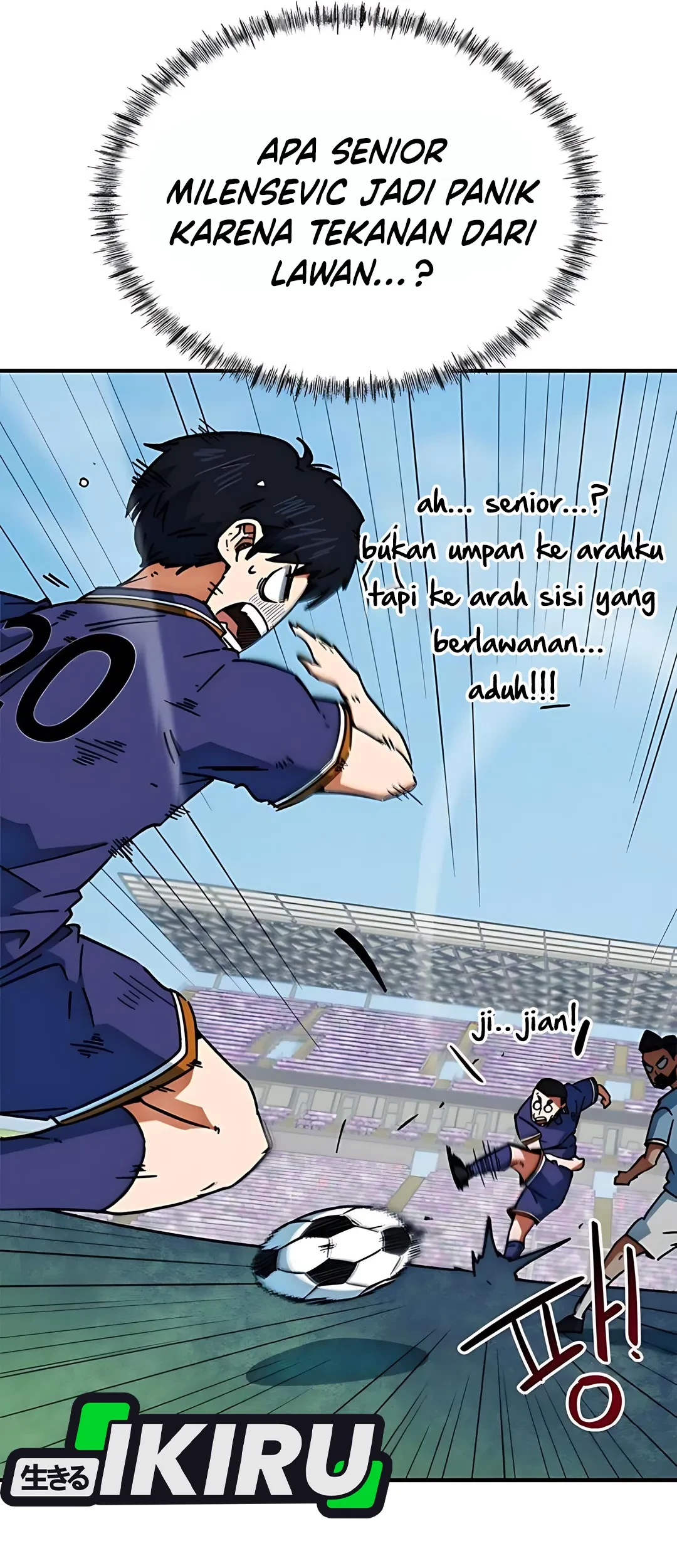 I’m Being Misunderstood as a Soccer Genius Chapter 39 Gambar 67