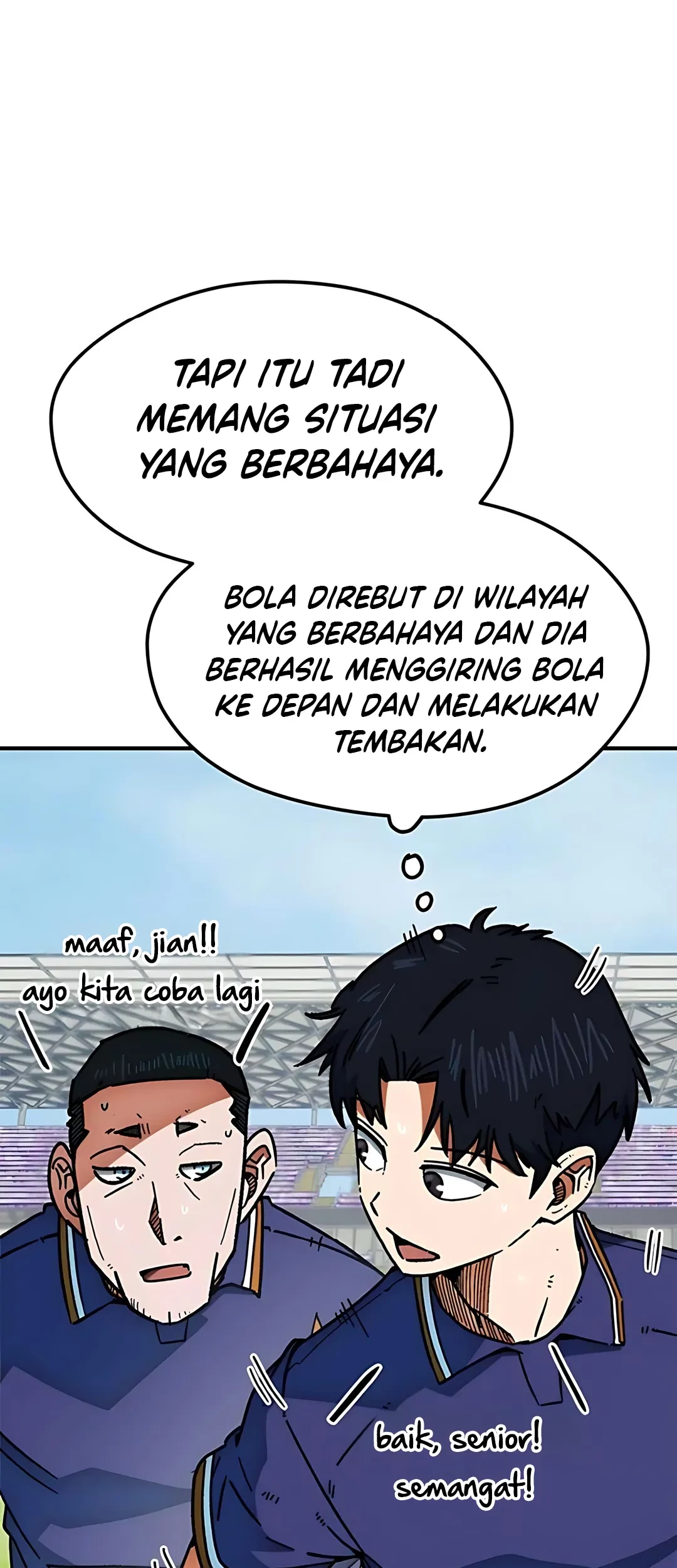 I’m Being Misunderstood as a Soccer Genius Chapter 39 Gambar 83