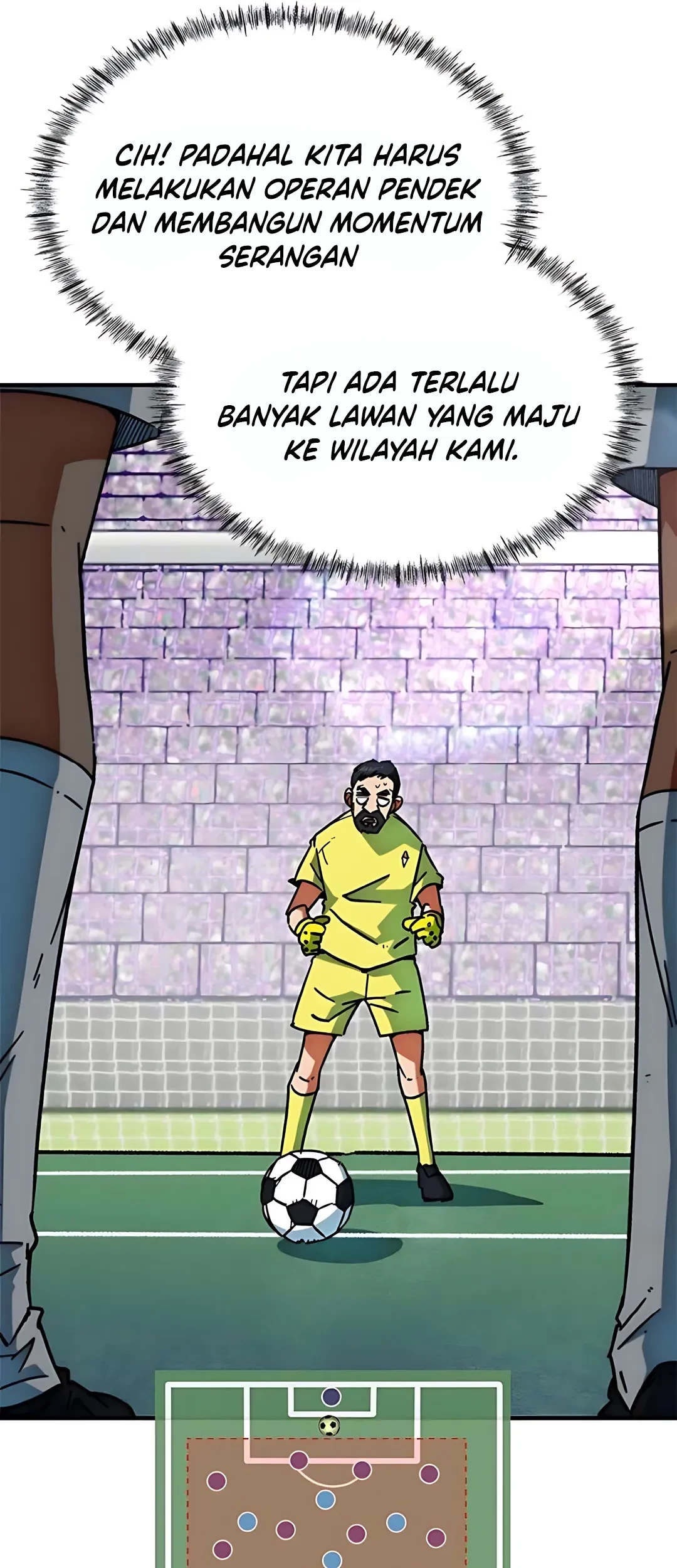 I’m Being Misunderstood as a Soccer Genius Chapter 39 Gambar 95