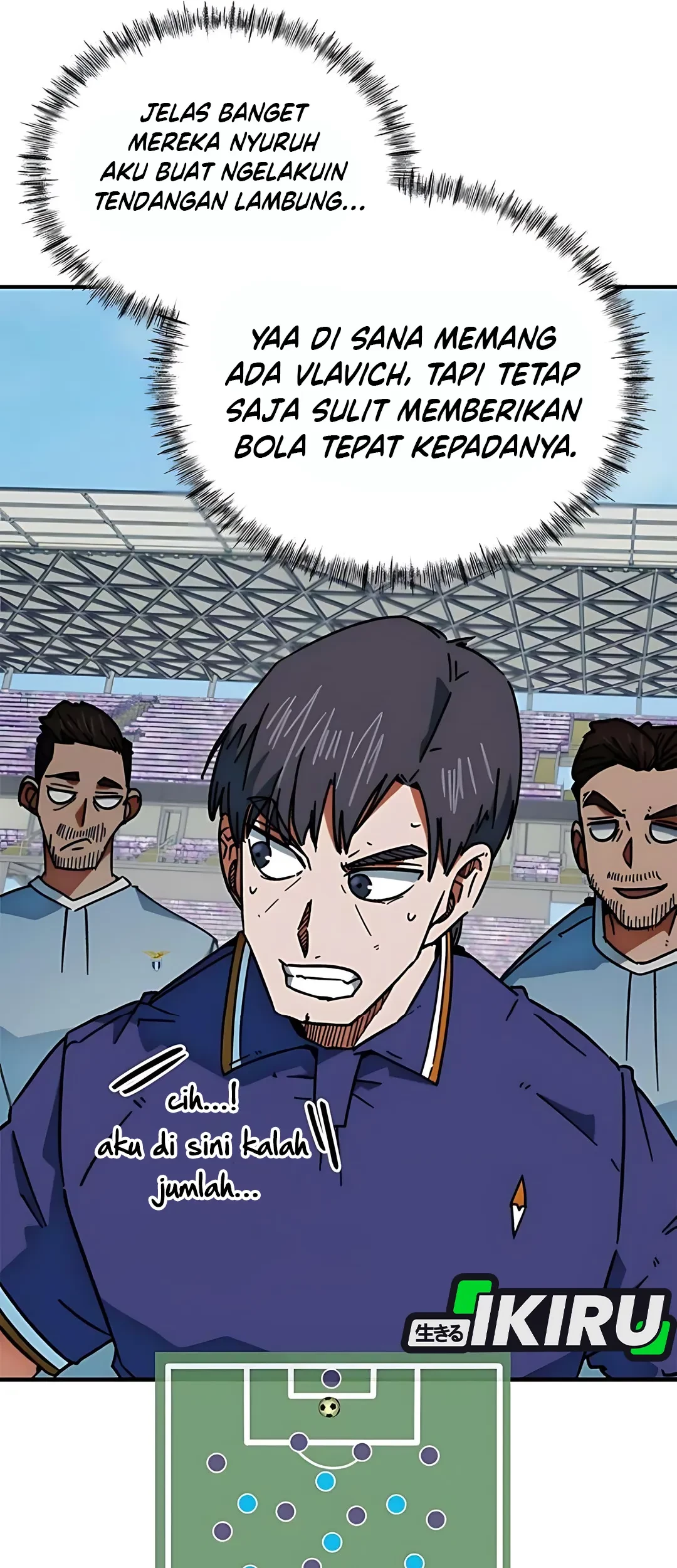 I’m Being Misunderstood as a Soccer Genius Chapter 39 Gambar 97